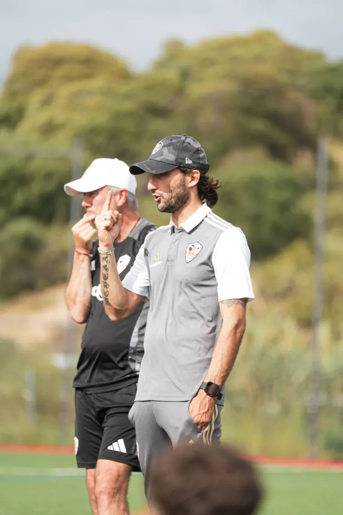 Le staff de l'équipe première de l'ACA